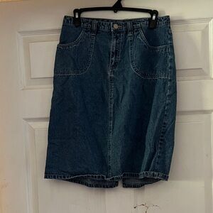 Kim Rogers Dark Blue Pencil Skirt